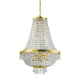 Candelabru Ideal Lux Caesar Sp12 Oro G9, Auriu, 114743, Italia