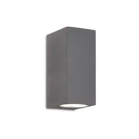 Aplica Exterior Ideal Lux Up Ap2 Antracite G9, Antracit, 115337, Italia