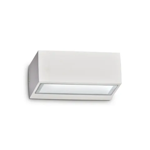 Aplica Exterior Ideal Lux Twin Ap1 Big Bianco G9, Alb, 115351, Italia
