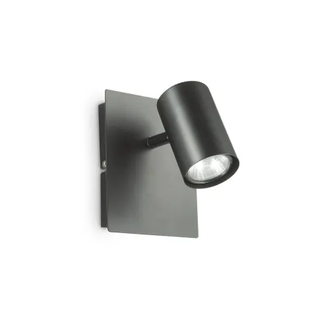 Aplica Tehnica Ideal Lux Spot Ap1 Nero Gu10, Negru, 115481, Italia