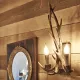 Aplica Ideal Lux Chalet Ap2 E14, Bej, 115511, Italia