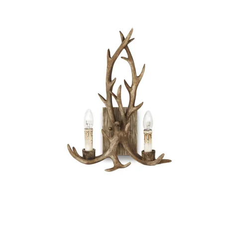 Aplica Ideal Lux Chalet Ap2 E14, Bej, 115511, Italia