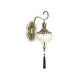 Aplica Ideal Lux Harem Ap1 E27, Auriu, 115962, Italia