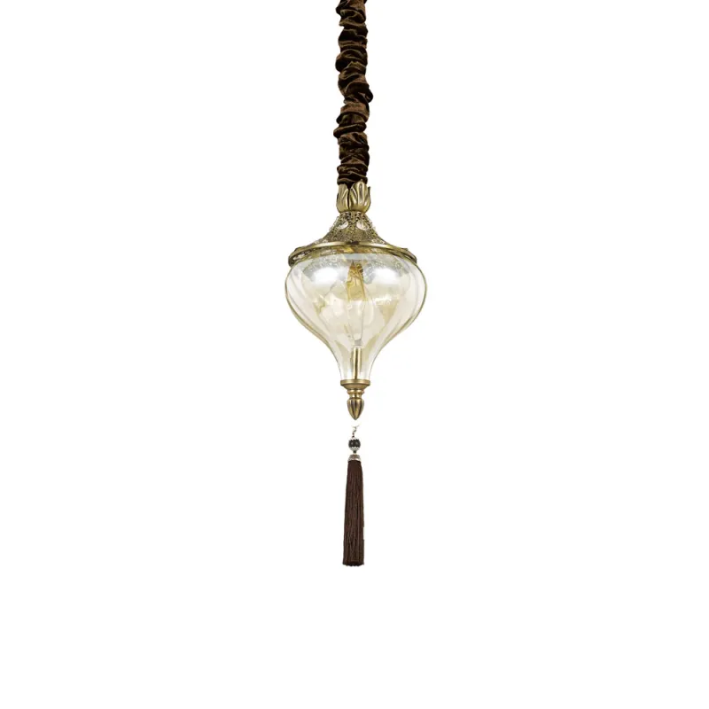 Pendul Ideal Lux Harem Sp1 E27, Auriu, 115979, Italia