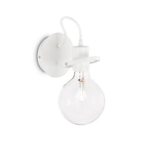 Aplica Ideal Lux Radio Ap1 Bianco E27, Alb, 119465, Italia