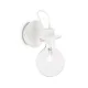 Aplica Ideal Lux Radio Ap1 Bianco E27, Alb, 119465, Italia