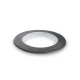 Spot Podea Ideal Lux Ceci Pt1 Round Small Gu10, Negru, 120249, Italia