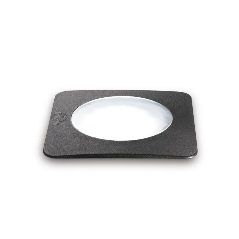 Spot Podea Ideal Lux Ceci Pt1 Square Big Gx53, Negru, 120386, Italia
