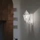 Aplica Exterior Ideal Lux Anna Ap1 Big Bianco E27, Alb, 120423, Italia