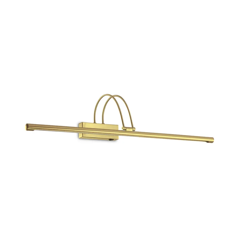 Lampa Backlight Ideal Lux Bow Ap D76 Ottone Satinato LED, Auriu, 121130, Italia