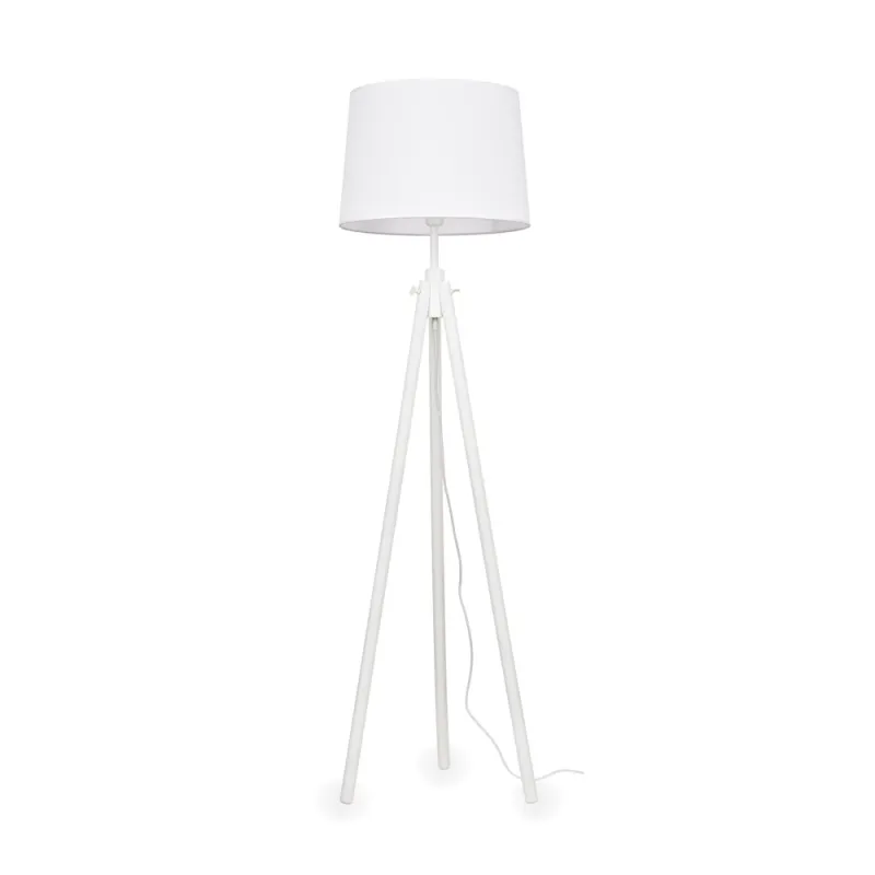 Lampadar Ideal Lux York Pt1 Bianco E27, Alb, 121406, Italia