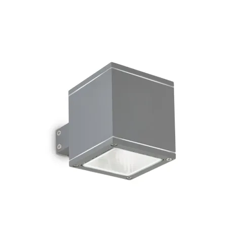 Aplica Exterior Ideal Lux Snif Ap1 Square Antracite G9, Antracit, 121963, Italia