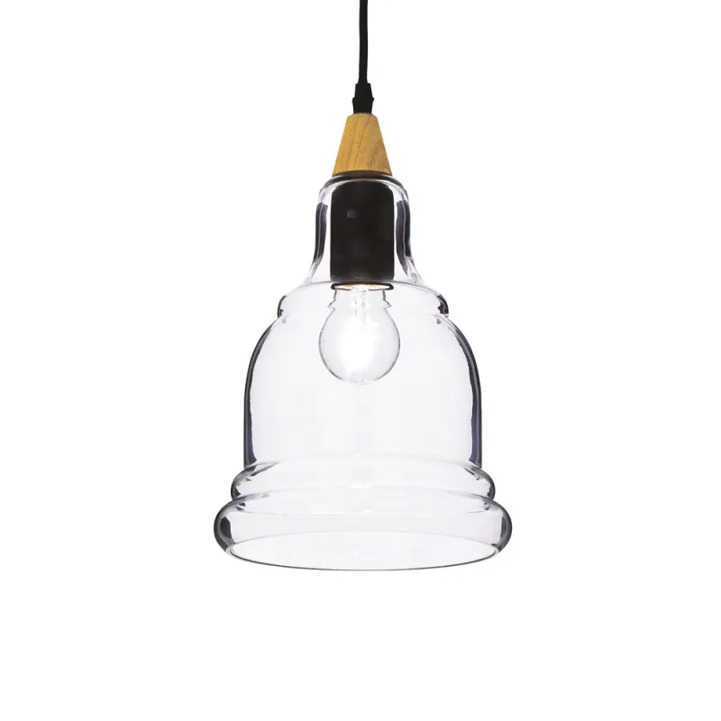 Pendul Ideal Lux Gretel Sp1 E27, Maro, 122564, Italia