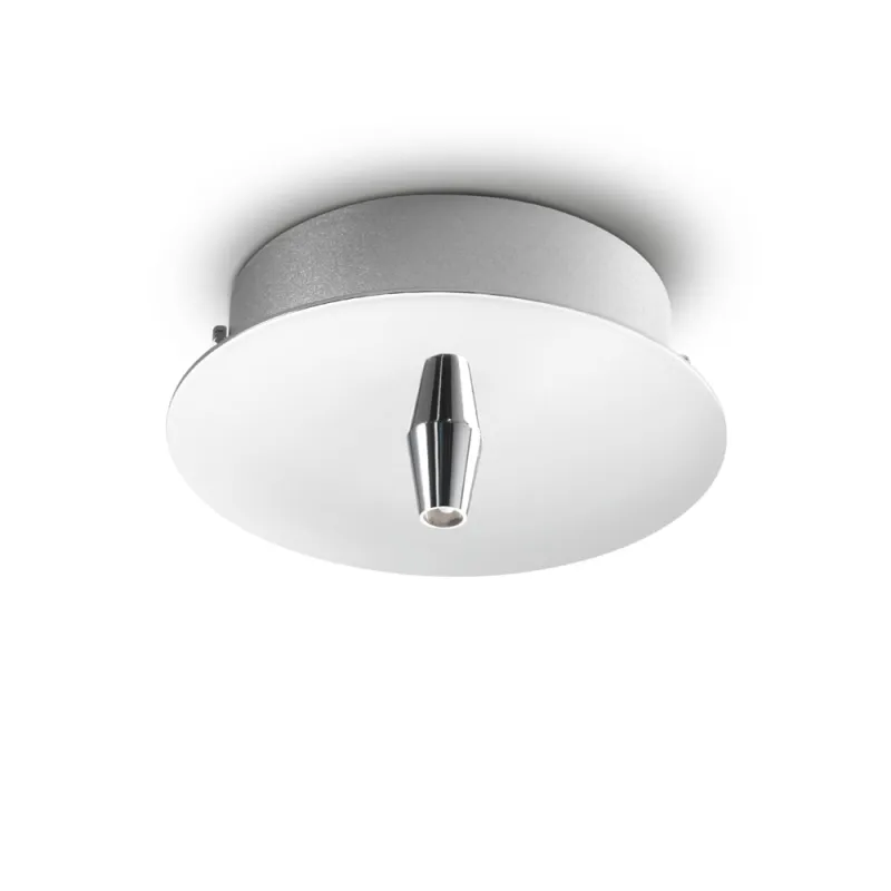 Baza pt Suspensie Rosone Standard 1 Luce Cromo Gri, 122830, Ideal Lux Italia