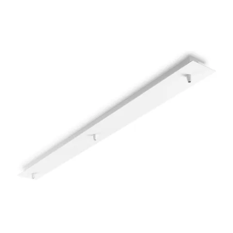 Baza pt Suspensie Rosone Lineare 3 Luci Bianco Alb, 122854, Ideal Lux Italia