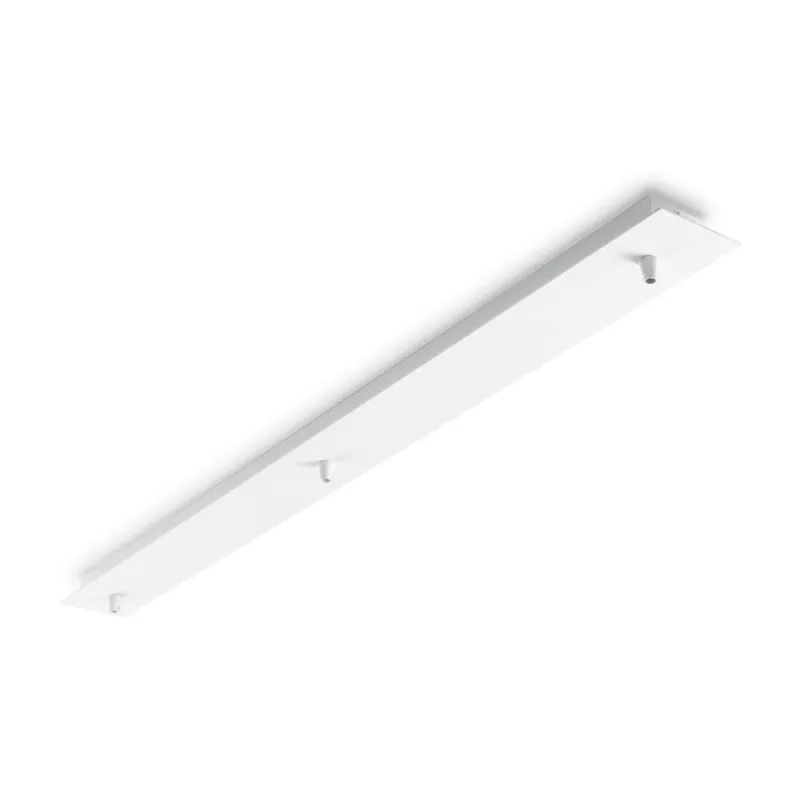 Baza pt Suspensie Rosone Lineare 3 Luci Bianco Alb, 122854, Ideal Lux Italia