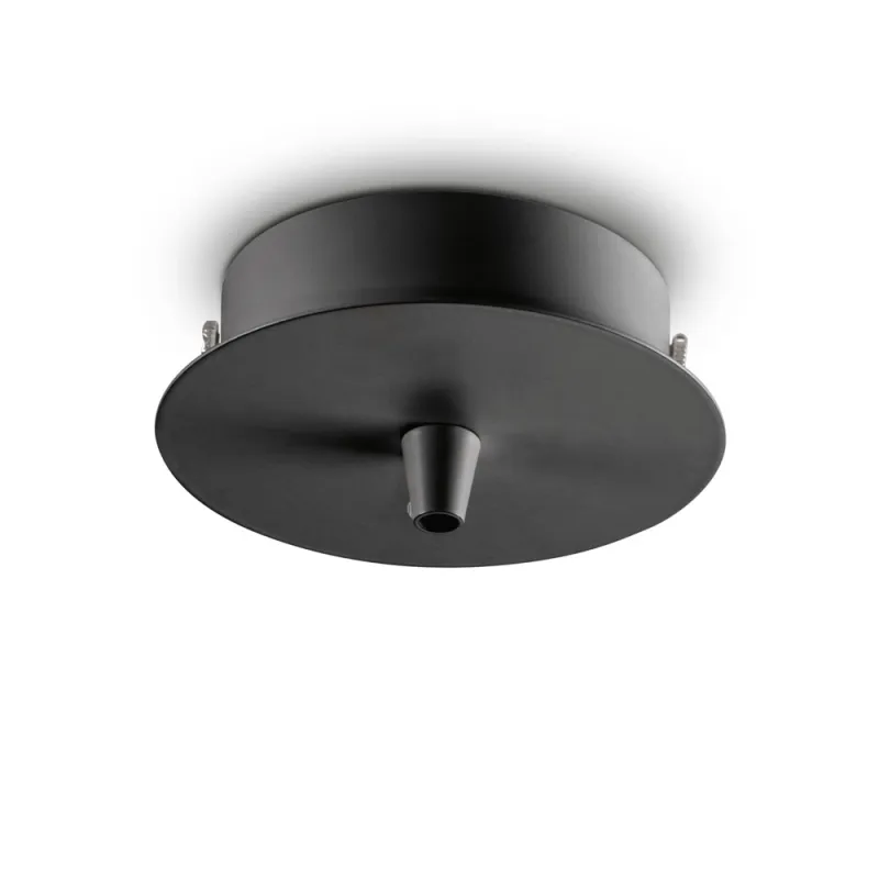 Baza pt Suspensie Rosone Standard 1 Luce Nero Negru, 123295, Ideal Lux Italia