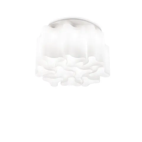 Plafoniera Ideal Lux Compo Pl10 Bianco E27, Alb, 125510, Italia