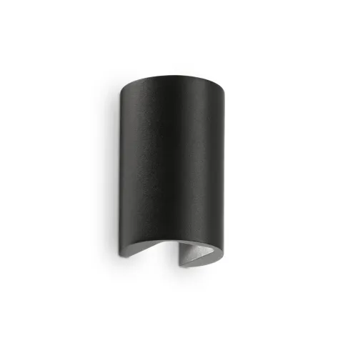 Aplica Exterior Ideal Lux Apollo Ap Nero Led, Negru, 137391, Italia