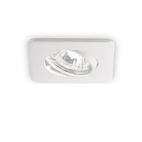 Downlight Standard Ideal Lux Lounge Bianco Gu10, Alb, 138978, Italia