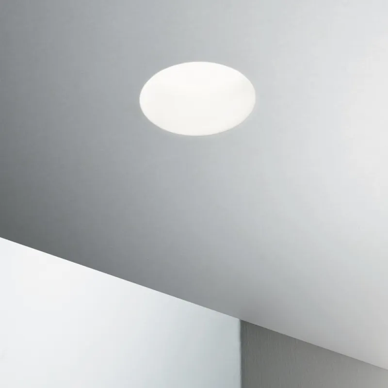 Downlight Standard Ideal Lux Samba Round D90 Gu10, Alb, 139012, Italia