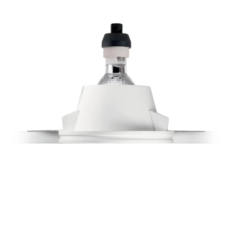 Downlight Standard Ideal Lux Samba Round D90 Gu10, Alb, 139012, Italia