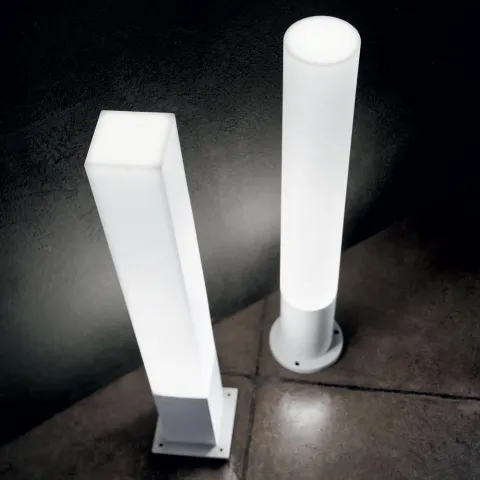 Stalp Ideal Lux Edo Outdoor Pt1 Square Bianco Gx53, Alb, 142999, Italia