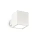 Aplica Exterior Ideal Lux Snif Ap1 Square Bianco G9, Alb, 144276, Italia
