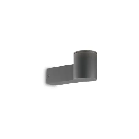 Aplica Exterior Ideal Lux Clio Map1 Antracite E27, Antracit, 145228, Italia
