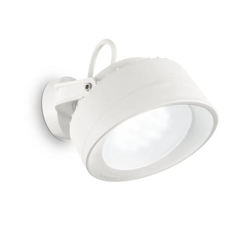 Aplica Exterior Ideal Lux Tommy Ap Bianco 4000K Gx53, Alb, 145303, Italia