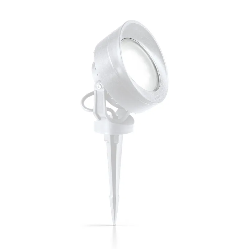 Proiector Exterior Ideal Lux Tommy Pt Bianco 4000K Gx53, Alb, 145310, Italia