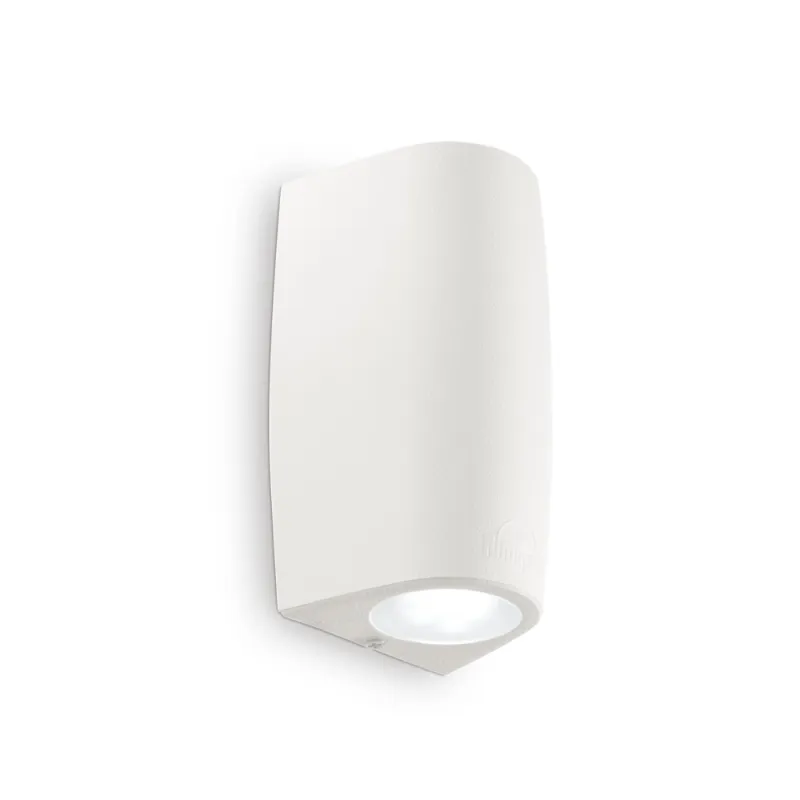 Aplica Exterior Ideal Lux Keope Ap1 Bianco Gu10, Alb, 147765, Italia