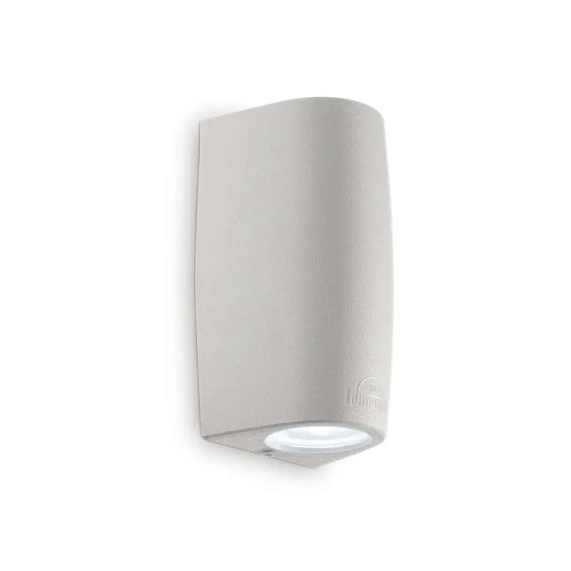 Aplica Exterior Ideal Lux Keope Ap2 Grigio Gu10, Gri, 147796, Italia