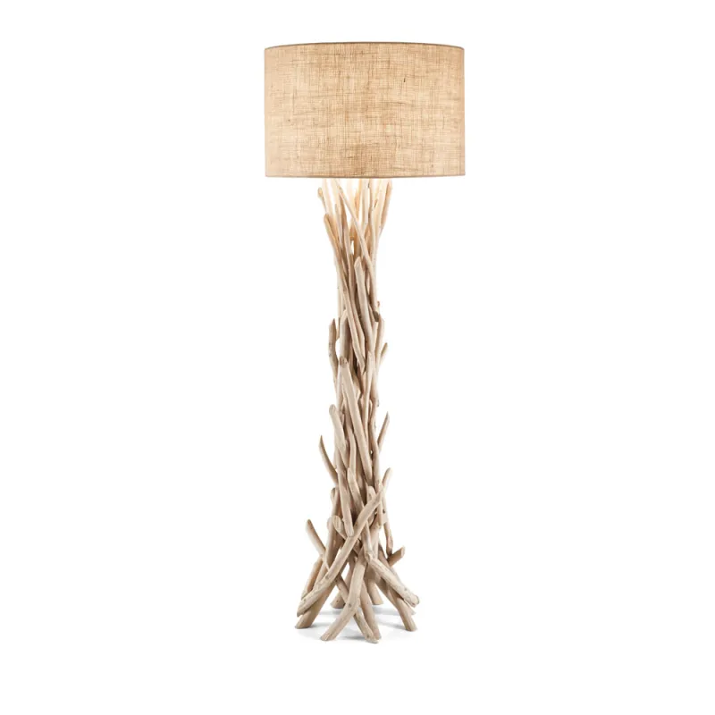 Lampadar Ideal Lux Driftwood Pt1 E27, Bej, 148939, Italia