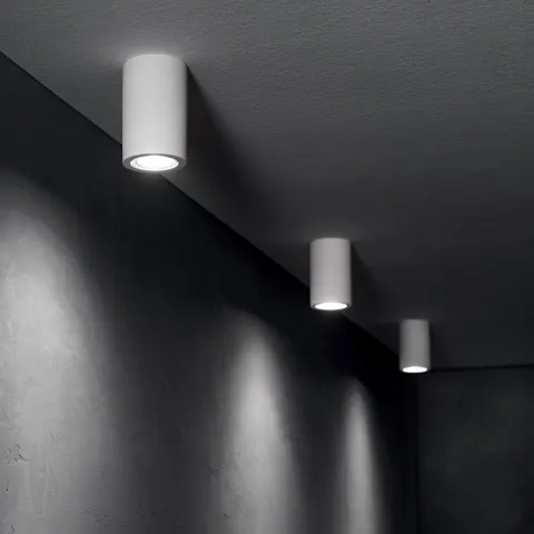 Downlight Circular Ideal Lux Tower Pl1 Round Gu10, Alb, 155869, Italia