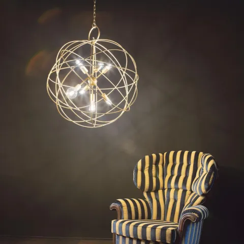 Suspensie Ideal Lux Konse Sp7 E27, Bronz, 156033, Italia