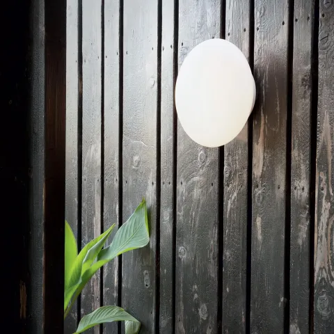 Aplica Exterior Ideal Lux Bubble Ap2 G9, Alb, 158907, Italia
