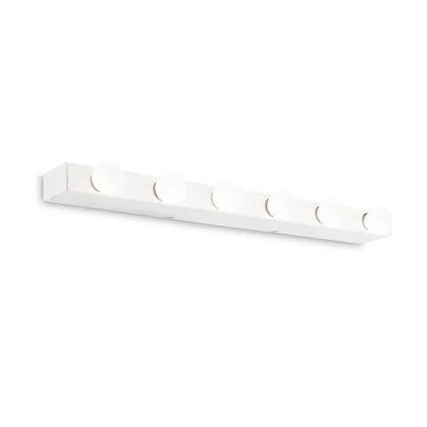 Aplica Ideal Lux Prive' Ap6 Bianco E14, Alb, 159423, Italia