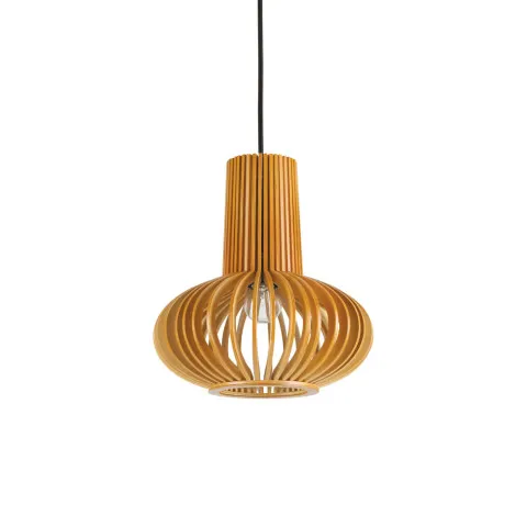 Pendul Ideal Lux Citrus-2 Sp1 E27, Lemn, 159850, Italia