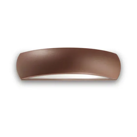 Aplica Exterior Ideal Lux Giove Ap1 Coffee E27, Maro, 163598, Italia