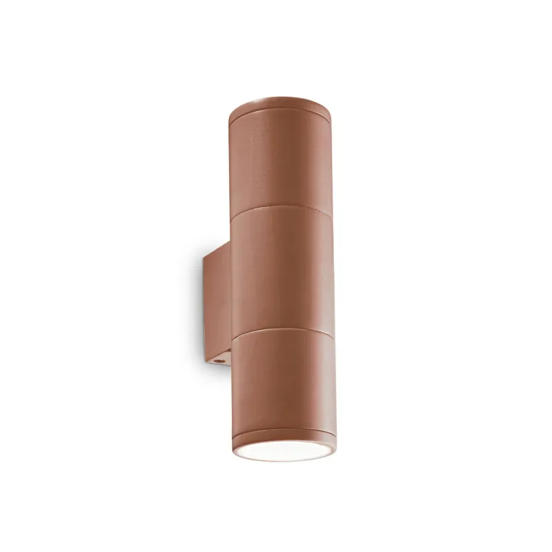 Aplica Exterior Ideal Lux Gun Ap2 Small Coffee Gu10, Maro, 163635, Italia