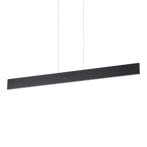 Pendul Tehnic Ideal Lux Desk Sp1 Nero Led, Negru, 173245, Italia