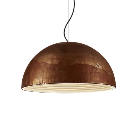 Pendul Ideal Lux Folk Sp1 D50 Rame E27, Negru, 174228, Italia