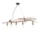 Candelabru Ideal Lux Driftwood Sp6 E27, Bej, 180922, Italia