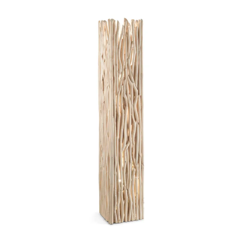 Lampadar Ideal Lux Driftwood Pt2 E27, Bej, 180946, Italia