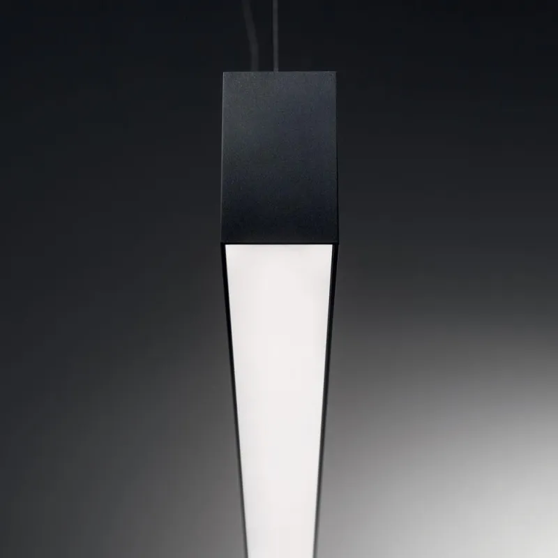 Corp Iluminat Downlight Ideal Lux Fluo Wide 1200 3000K Bk Led, Negru, 191997, Italia