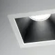 Downlight Incastrat Ideal Lux Game Square Wh Bk Led, Alb, 192352, Italia