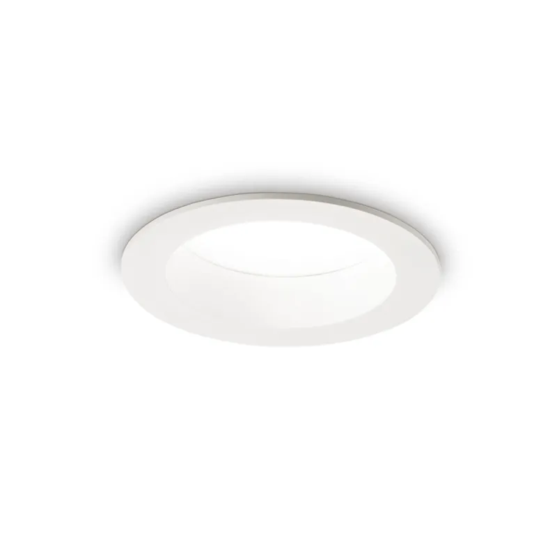Spot Podea Ideal Lux Basic Wide 10W 3000K Led, Alb, 193519, Italia