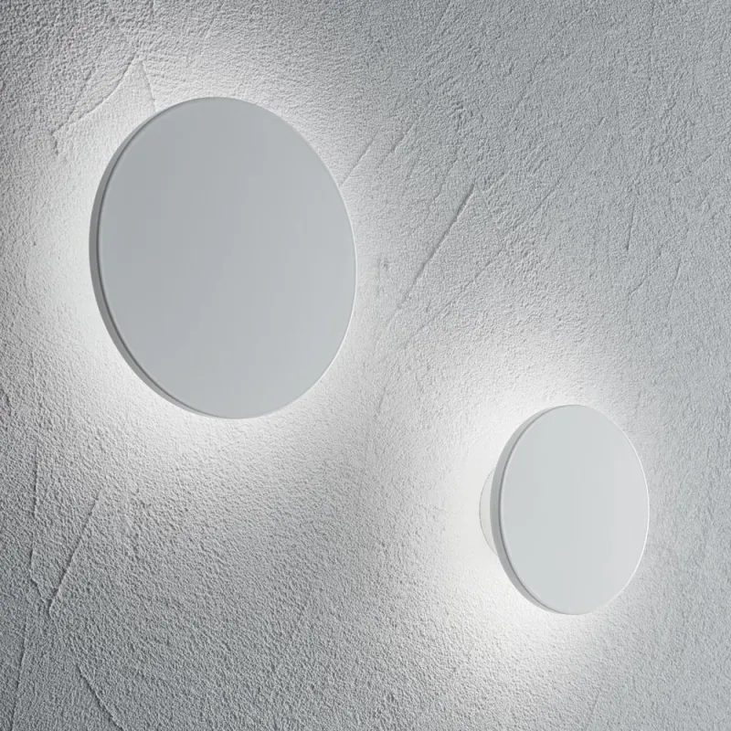 Aplica Tehnica Ideal Lux Cover Ap D15 Round Bianco Led, Alb, 195704, Italia
