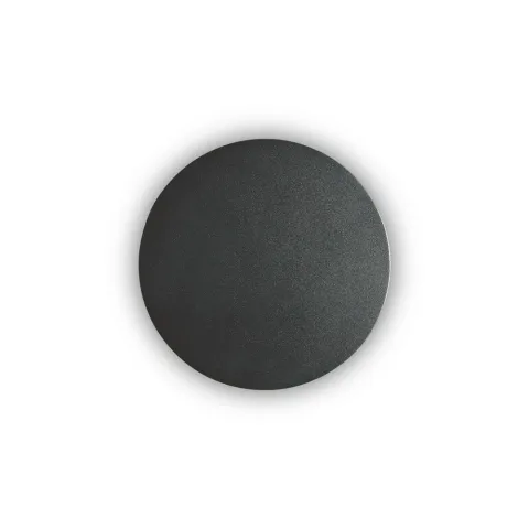 Aplica Tehnica Ideal Lux Cover Ap D15 Round Nero Led, Negru, 195742, Italia